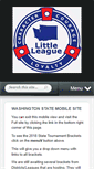 Mobile Screenshot of littleleaguewa.org